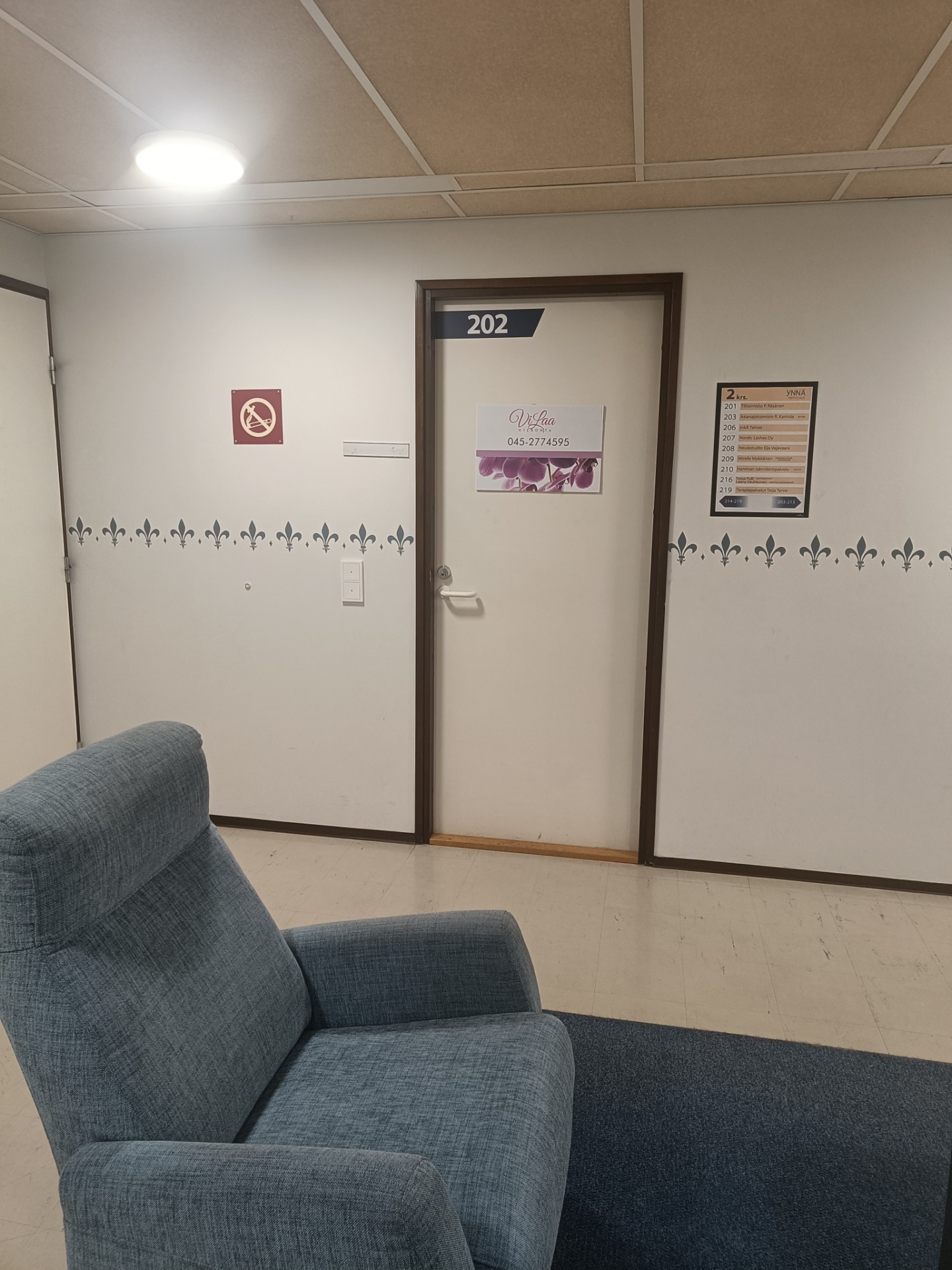 Hoitohuoneeni 202, 2 krs.